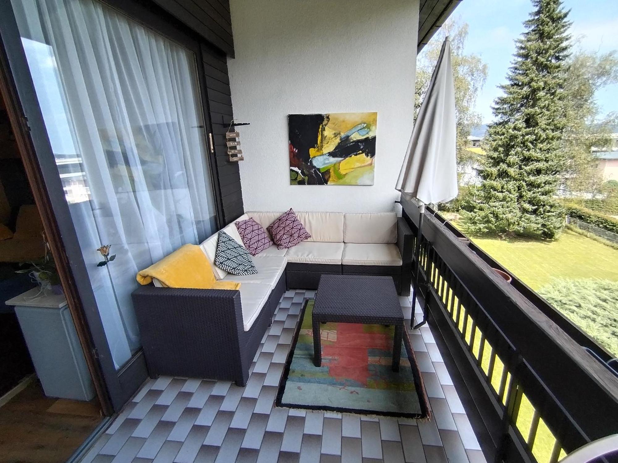 Apartamento Waldeslust Warmbad Mit Balkon Und Privatem Parkplatz Villach Exterior foto